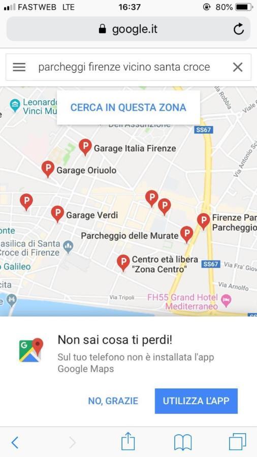 Romantico Attichino Con Terrazzo Vista Duomo !! Флоренція Екстер'єр фото